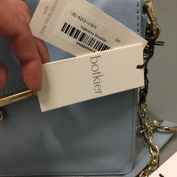 Botkier "Valentina" Sky Blue leather bag - Picture 6 of 7
